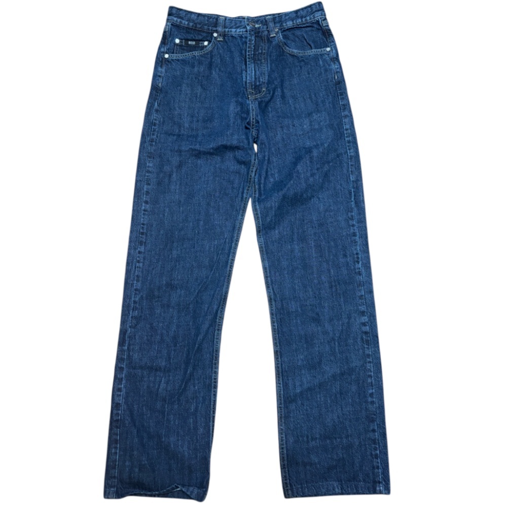 Hugo Boss Black Label Alabama Strait Leg Vintage Jean 32x34 Classic Blue Vintage